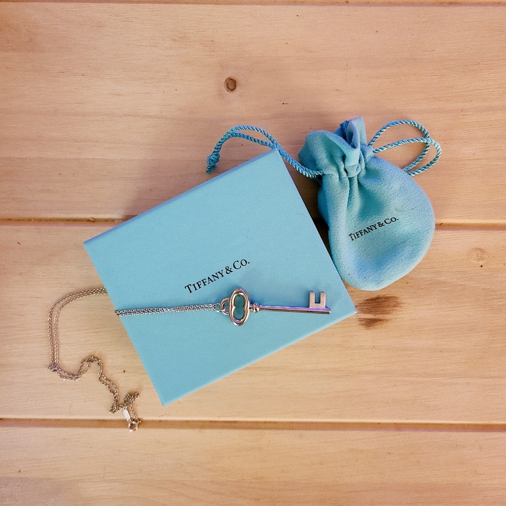 Tiffany skeleton key necklace